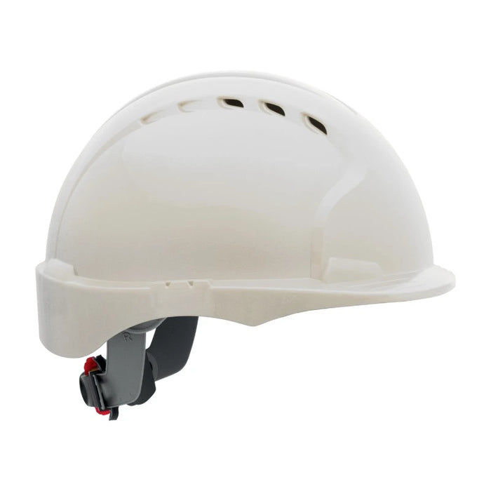 JSP® Evolution® Deluxe Vented, Short Brim Hard Hat with HDPE Shell - 280-EV6151SV