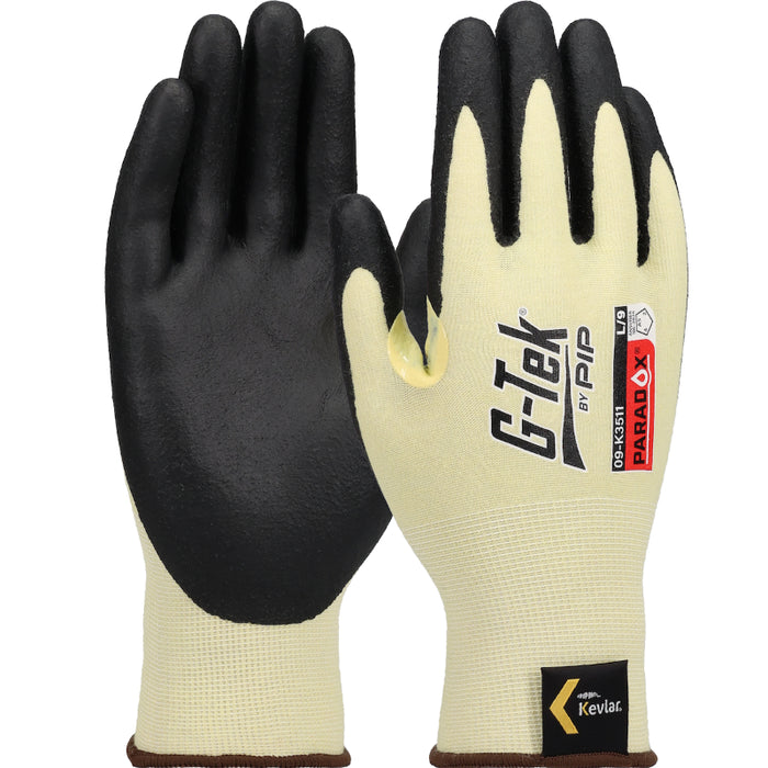 PIP® G-Tek® 21-gauge seamless knit DuPont™ Kevlar® Gloves - ANSI Cut Level - A5 - 09-K3511