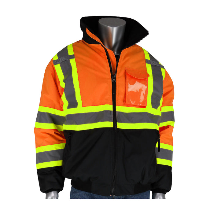 PIP® Hi Vis Two-Tone Bomber Jacket - ANSI Class 3 Type R - 333-1745