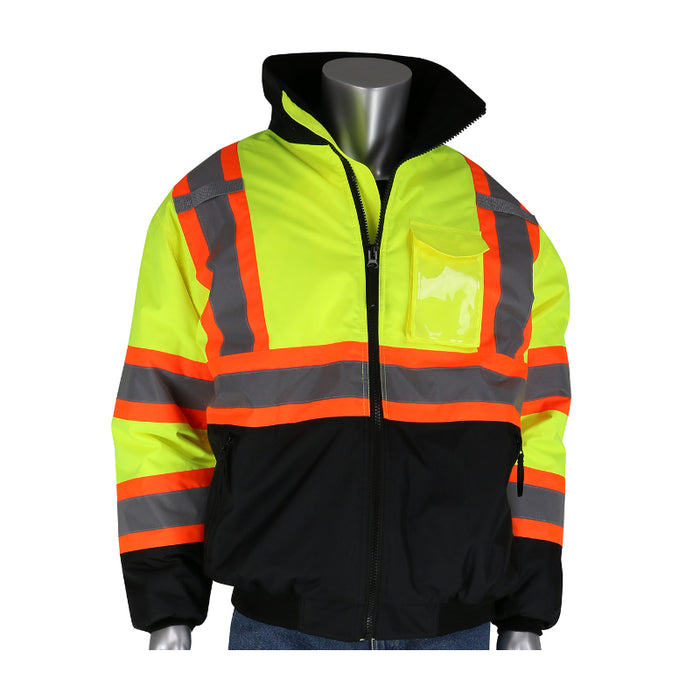 PIP® Hi Vis Two-Tone Bomber Jacket - ANSI Class 3 Type R - 333-1745
