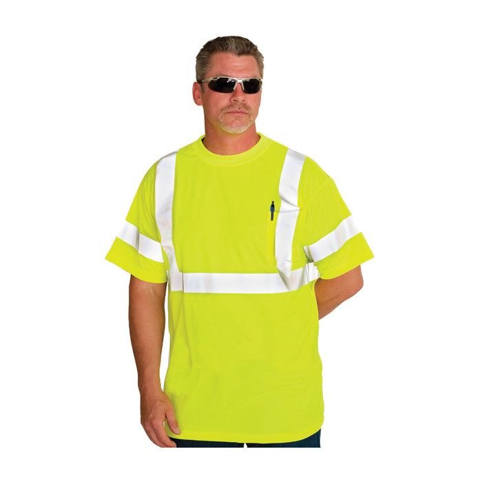 PIP® High Visibility ANSI Class 3 Type R T-Shirt - 313-CNTSE