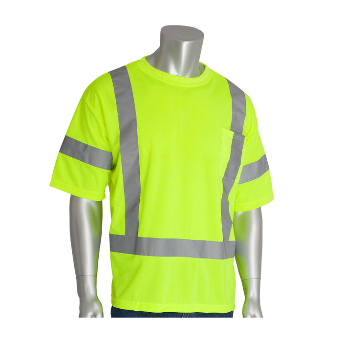 PIP® High Visibility ANSI Class 3 Type R T-Shirt - 313-CNTSE