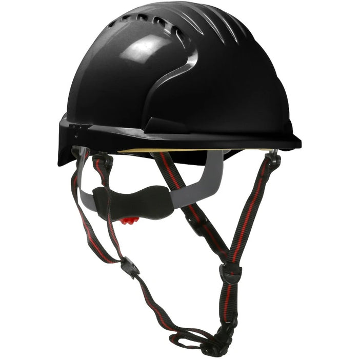 JSP® EVO® Ascend™ Short Brim Safety Helmet with HDPE Shell - 280-EV6151S-CH