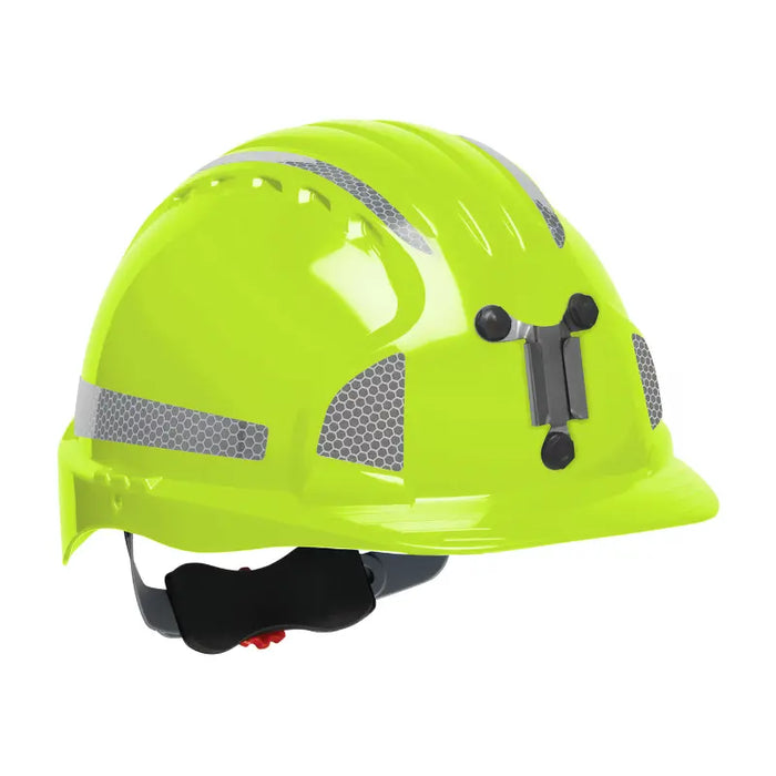 JSP® Evolution® Deluxe Standard Brim Mining Hard Hat - HDPE Shell - 280-EV6151MCR2