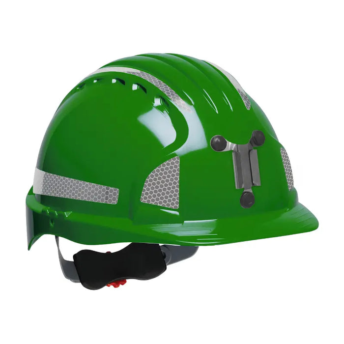 JSP® Evolution® Deluxe Standard Brim Mining Hard Hat - HDPE Shell - 280-EV6151MCR2