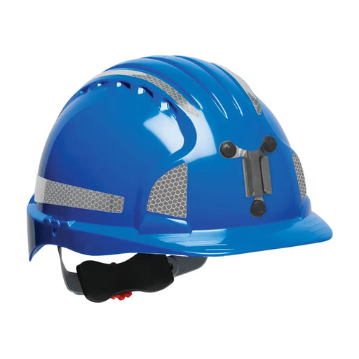 JSP® Evolution® Deluxe Standard Brim Mining Hard Hat - HDPE Shell - 280-EV6151MCR2