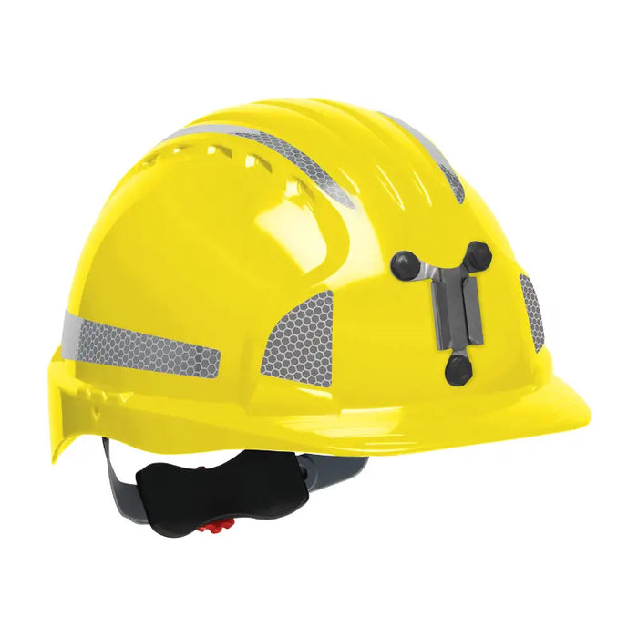 JSP® Evolution® Deluxe Standard Brim Mining Hard Hat - HDPE Shell - 280-EV6151MCR2