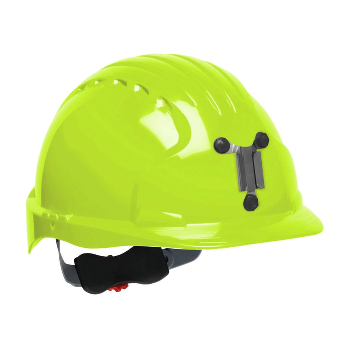 JSP® Evolution® Deluxe Standard Brim Mining Hard Hat with HDPE Shell - 280-EV6151M