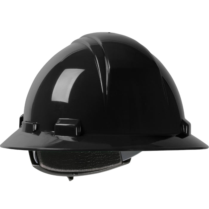 PIP® Kilimanjaro™ Full Brim Hard Hat with HDPE Shell - 4-Point Textile Suspension - 280-HP641R