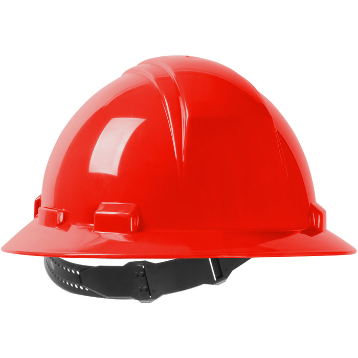 PIP® Kilimanjaro™ Full Brim Hard Hat with HDPE Shell - 4-Point Textile Suspension - 280-HP641R
