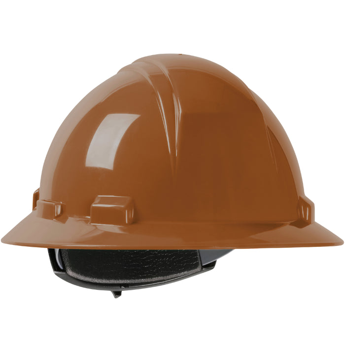 PIP® Kilimanjaro™ Full Brim Hard Hat with HDPE Shell - 4-Point Textile Suspension - 280-HP641R