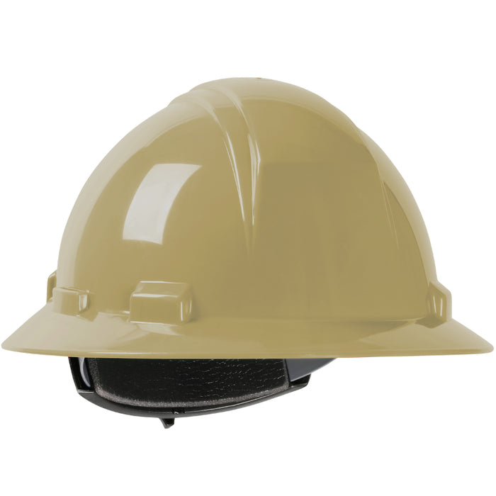PIP® Kilimanjaro™ Full Brim Hard Hat with HDPE Shell - 4-Point Textile Suspension - 280-HP641R