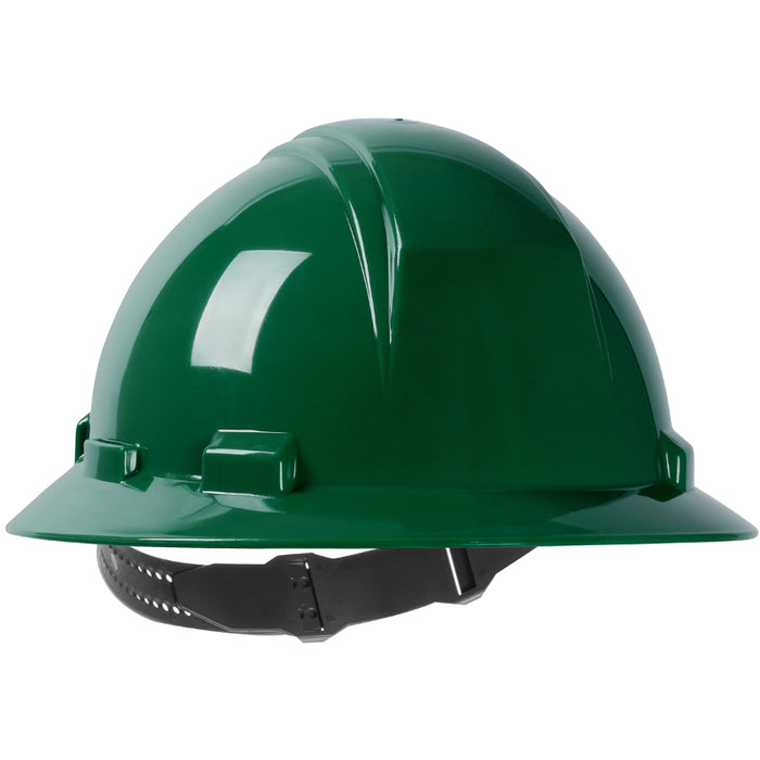 PIP® Kilimanjaro™ Full Brim Hard Hat with HDPE Shell - 4-Point Textile Suspension - 280-HP641R