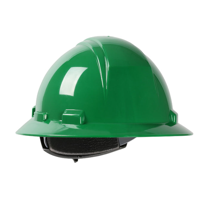 PIP® Kilimanjaro™ Full Brim Hard Hat with HDPE Shell - 4-Point Textile Suspension - 280-HP641R