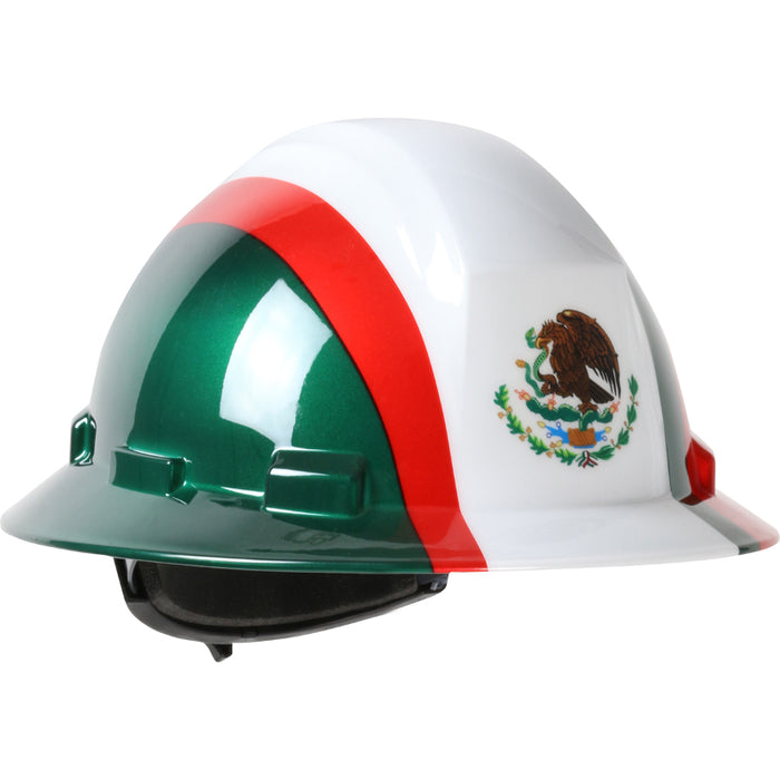 PIP® Kilimanjaro™ Full Brim Hard Hat with HDPE Shell - Wheel Ratchet Adjustment - 280-HP641R-MEX