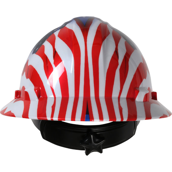 PIP® Kilimanjaro™ Full Brim Hard Hat with HDPE Shell - Wheel Ratchet Adjustment - 280-HP641R-USA
