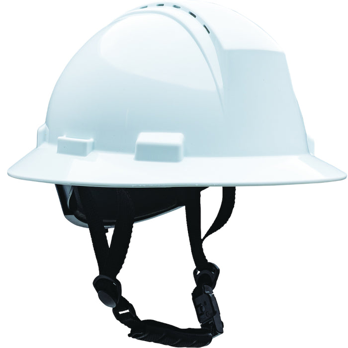 PIP® Kilimanjaro™ Type II Full Brim Safety Helmet with HDPE Shell - 4-Point Chinstrap - 280-HP642RV-CH