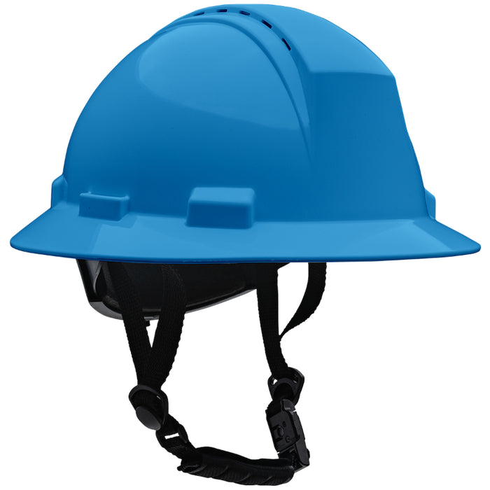PIP® Kilimanjaro™ Type II Full Brim Safety Helmet with HDPE Shell - 4-Point Chinstrap - 280-HP642RV-CH