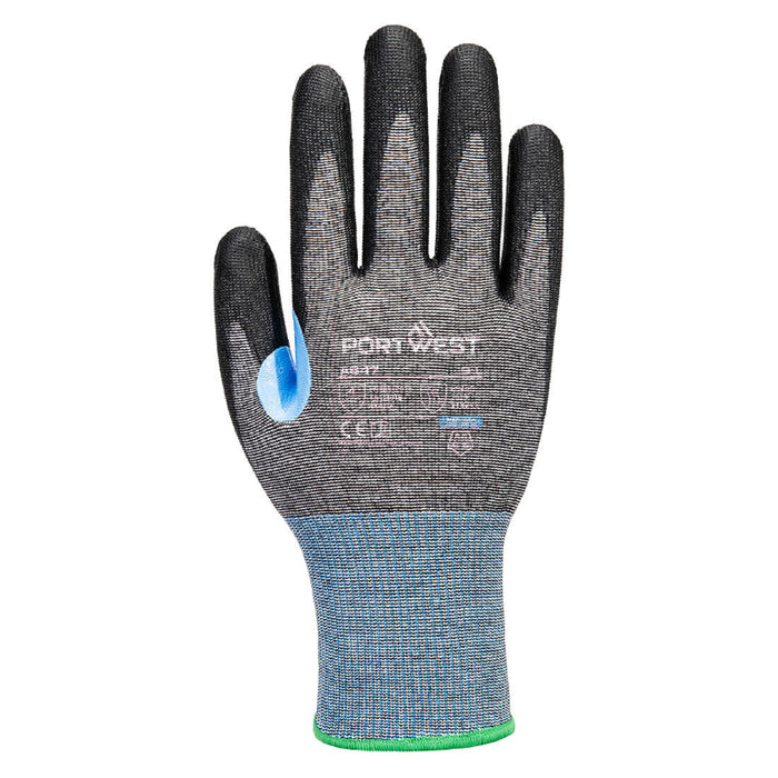 Portwest® Abrasion & Cut Resistant Gloves - ANSI Cut Level - A4 - Gray - A647