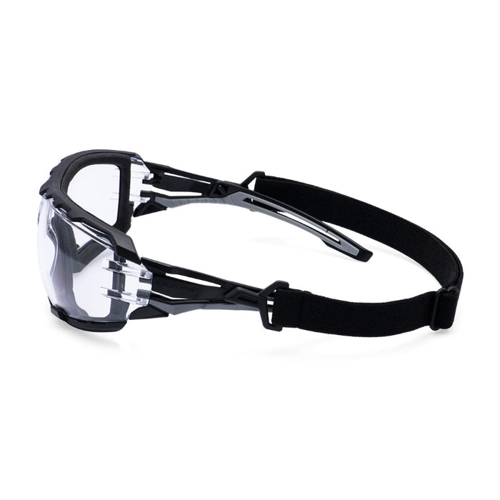 Portwest® Anthracite Wraparound Plus Safety Glasses - PR02