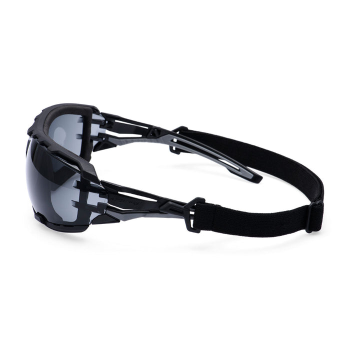 Portwest® Anthracite Wraparound Plus Safety Glasses - PR02