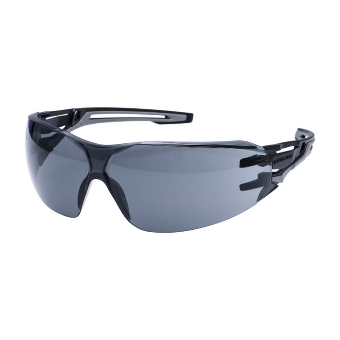 Portwest® Anthracite Wraparound Safety Glasses - PR01