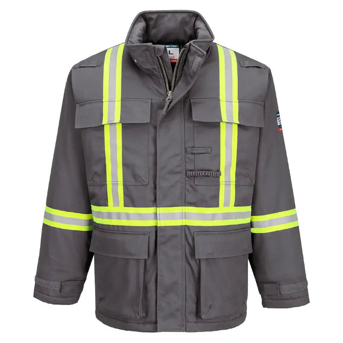 Portwest® Bizflame Insulated Flame Resistant Winter Parka - FR612