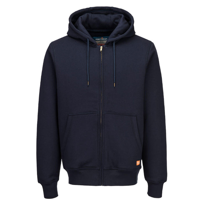 Portwest® Bizflame Knit Hooded Zipper-Front FR Sweatshirt - FR760