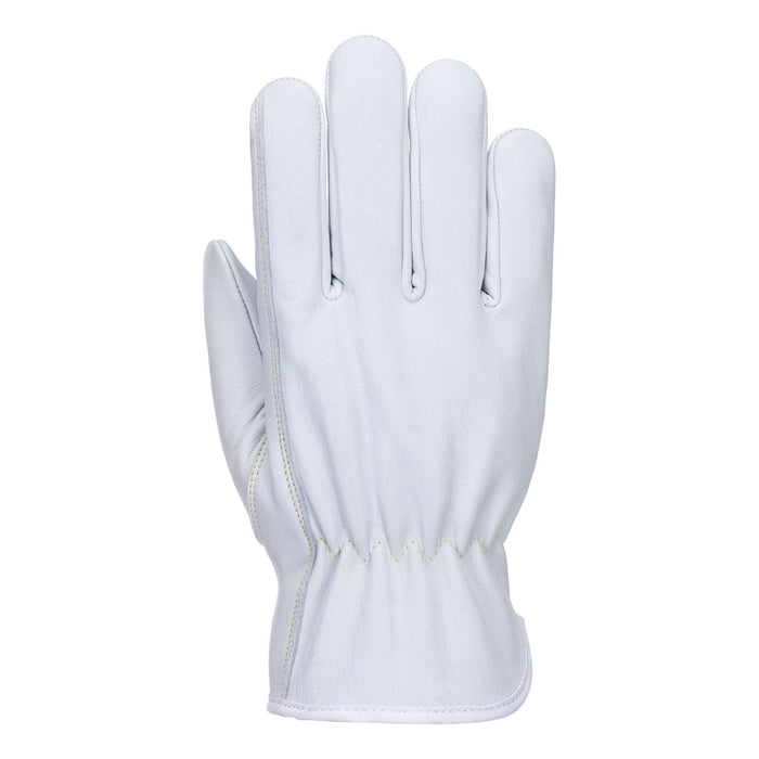 Portwest® Classic Goat Leather ANSI Cut - A5 Glove - White - A746
