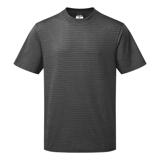 Portwest® ESD T-Shirt – Anti-Static, Short Sleeve Work Tee - Black - AS20