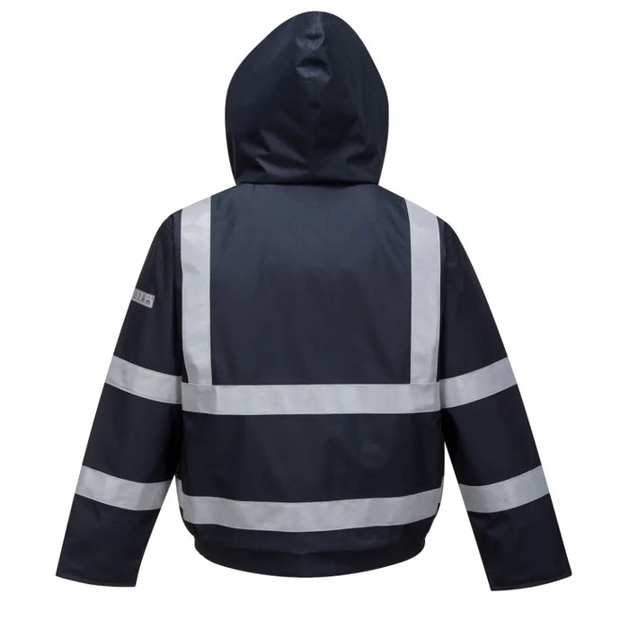 PORTWEST® Bizflame Waterproof Flame Resistant Bomber Jacket With Reflective Tape - S783