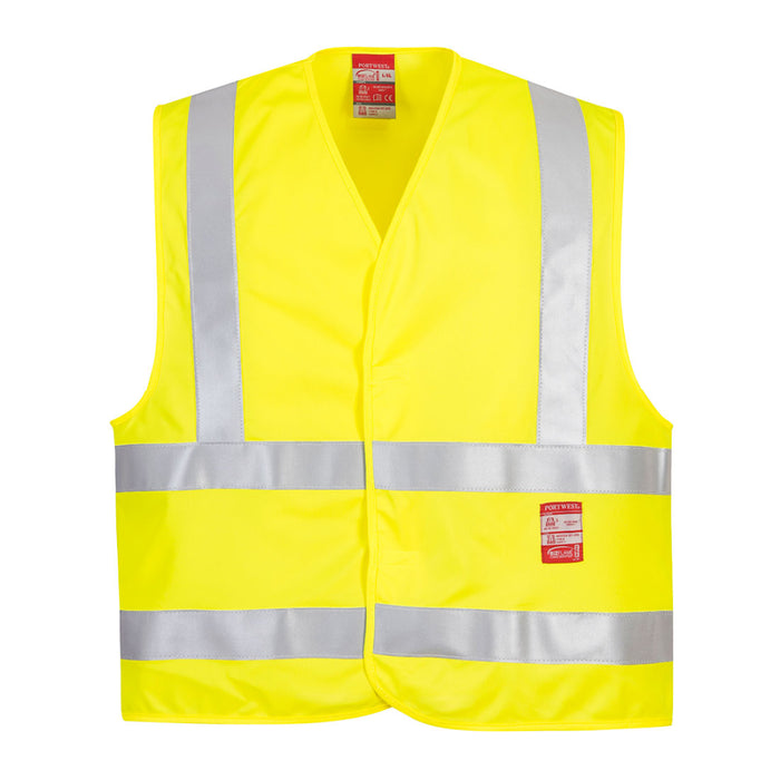 PORTWEST® Fire Resistant (FR) Hi Vis Safety Vest ANSI Class 2 - FR75