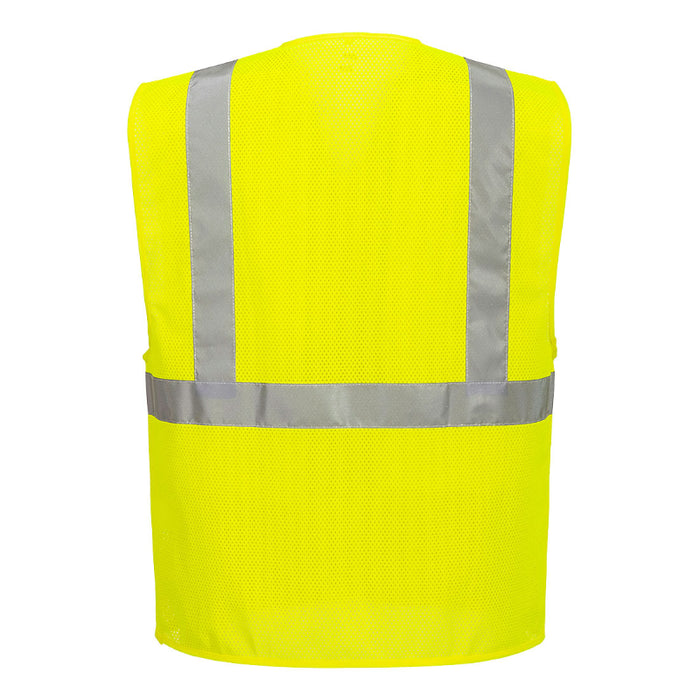 Portwest® High Visibility Economy Safety Vest - ANSI Class 2 Type R - UC495