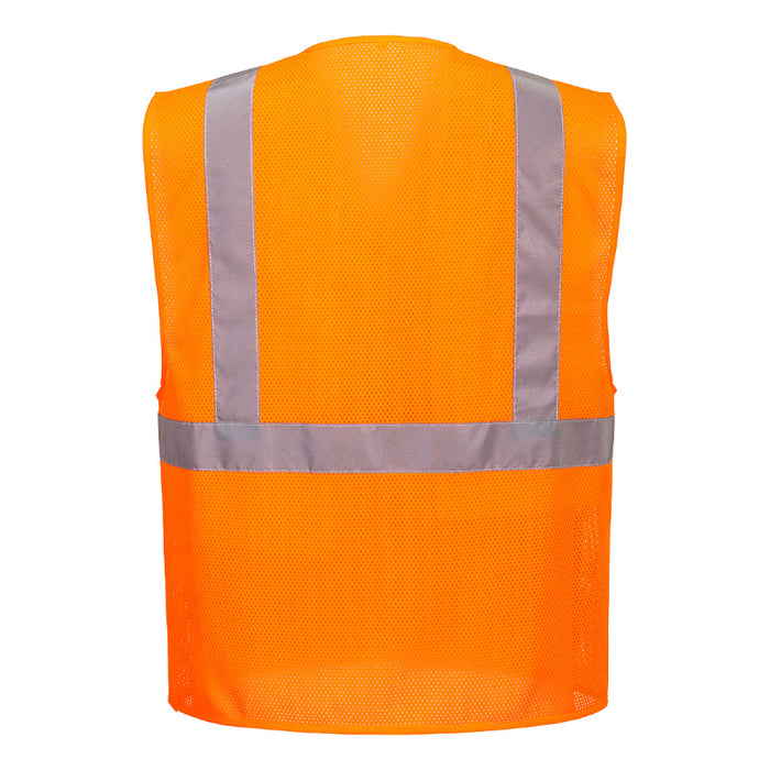 Portwest® High Visibility Economy Safety Vest - ANSI Class 2 Type R - UC495