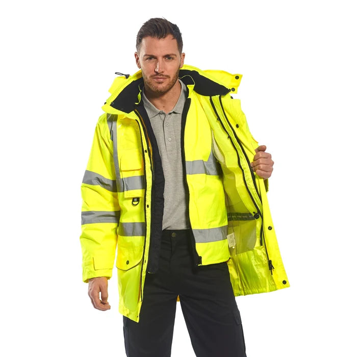 Portwest® High-Visibility All-Weather Traffic Bundle - US427 & H441