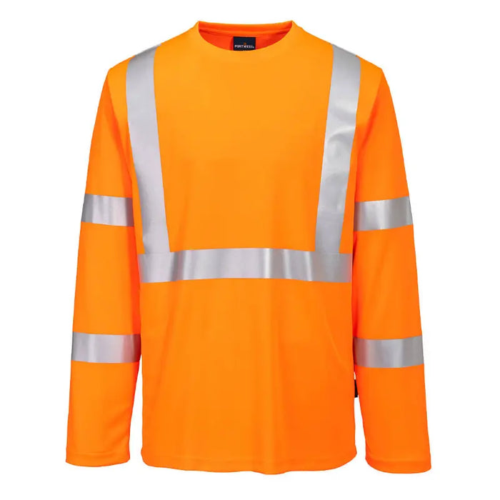 Portwest® High Visibility Long Sleeve T-Shirt - ANSI Class 3 Type R - S199