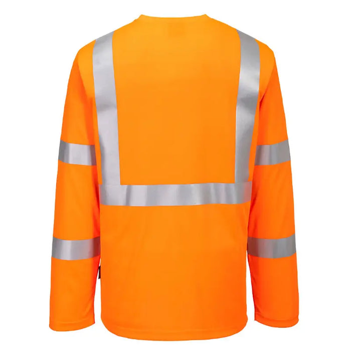 Portwest® High Visibility Long Sleeve T-Shirt - ANSI Class 3 Type R - S199