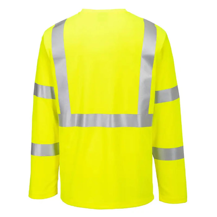 Portwest® High Visibility Long Sleeve T-Shirt - ANSI Class 3 Type R - S199
