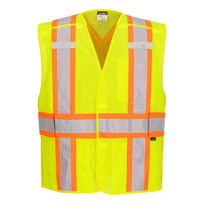 Portwest® High Visibility X-Back Expandable Vest - ANSI Class 2 Type R - CA393