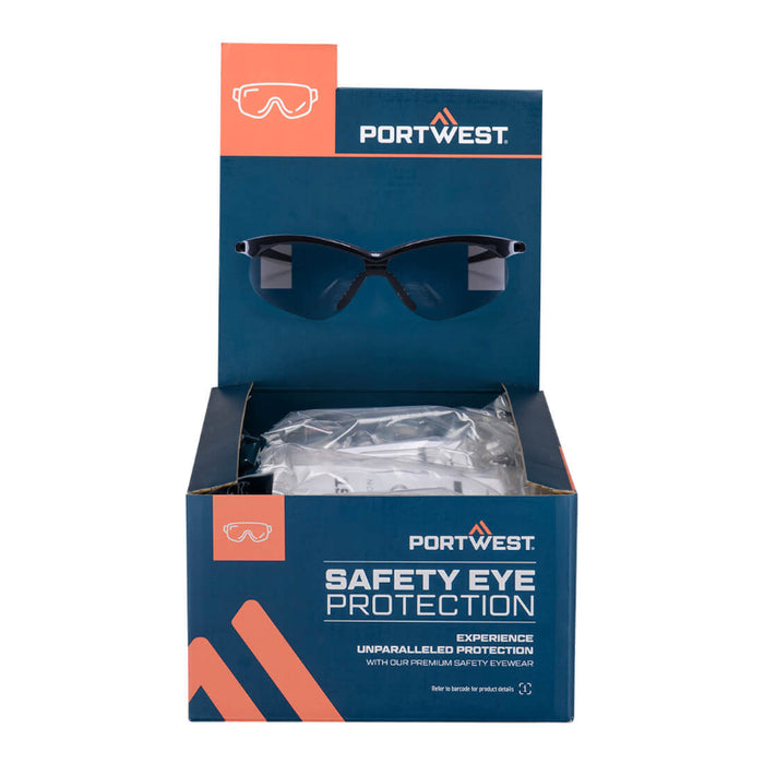 Portwest® Retail-Ready PW27 Glasses Pk12s - PWM27