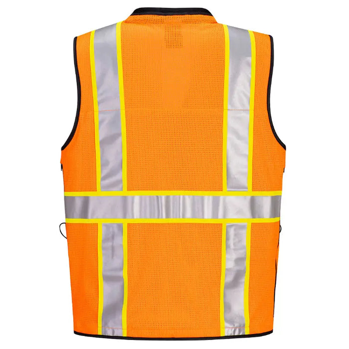 PORTWEST® US376 Expert Pro Hi Vis Surveyor Safety Vest - ANSI Class 2