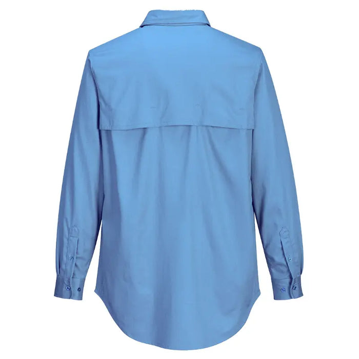 PORTWEST® Vented Flame Resistant Button Up Work Shirt - FR705