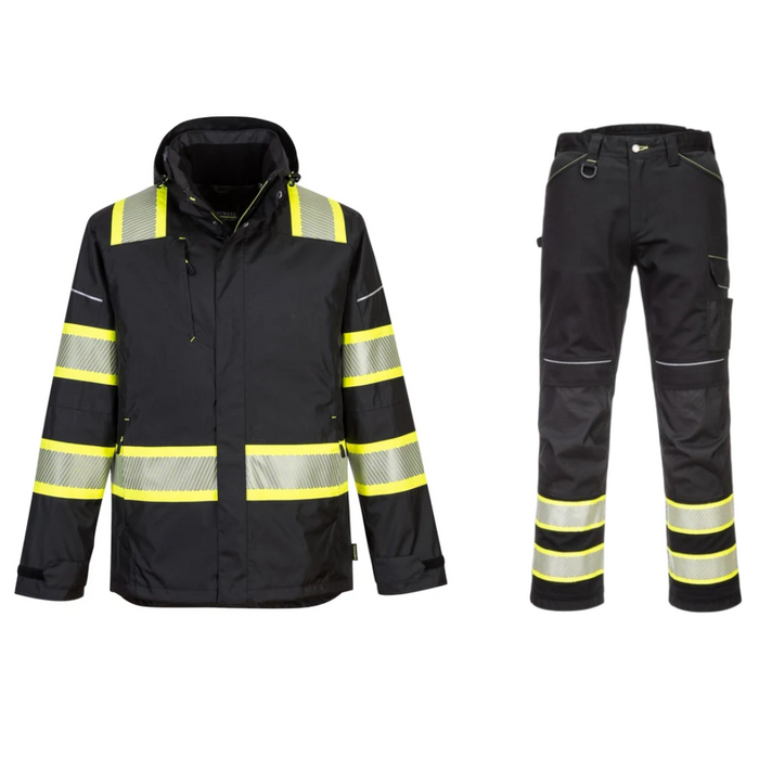 Portwest® Enhanced-Visibility Winter Workwear Bundle - F144 & F142