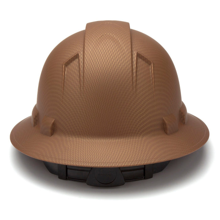pyramex-ridgeline-full-brim-hard-hat-4-point-ratchet-suspension-copper-pattern-hp54118-12-pack 