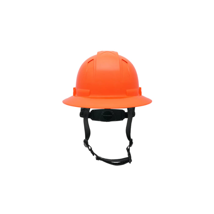 Pyramex® Ridgeline ® T2 Full Brim Hard Hat - 6-Point Ratchet Suspension - HPT256110V