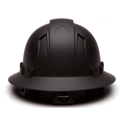pyramex-ridgeline-vented-full-brim-hard-hat-4-point-ratchet-suspension-graphite-hp54117v