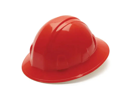 Pyramex® SL Series Full Brim Hard Hat - 6 Point Ratchet Adjustable Suspension - HP261