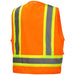 pyramex-type-r-class-2-two-tone-surveyor-safety-vest-with-pocket-yellow-lime-rvz24-series