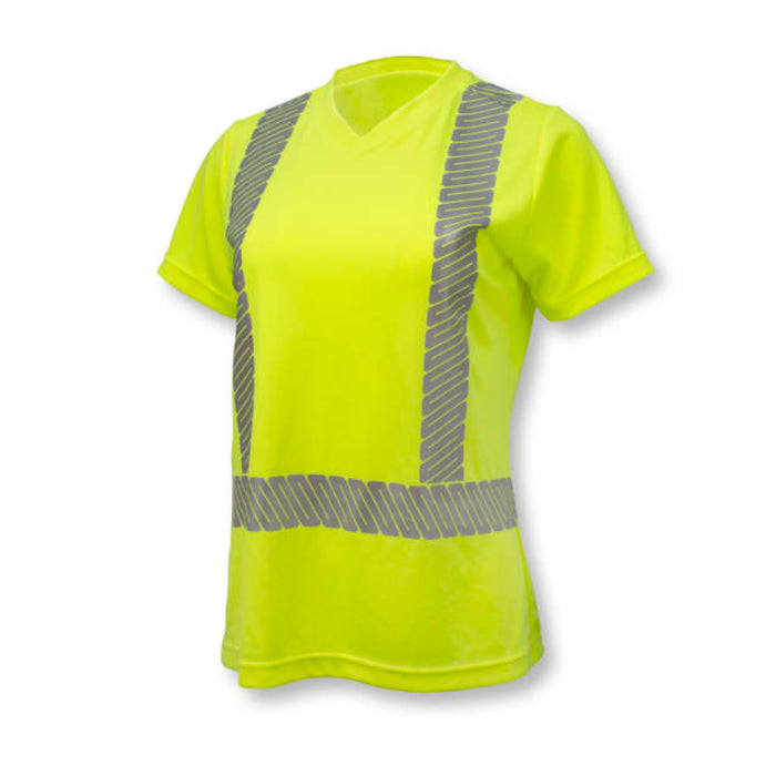 Radians High Visibility Women's Safety T-Shirt with Max-Dri™ ANSI Class 2 Type R - ST11W