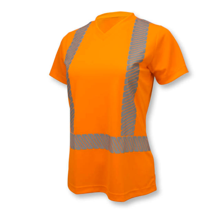Radians High Visibility Women's Safety T-Shirt with Max-Dri™ ANSI Class 2 Type R - ST11W